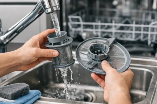 How to Clean Dishwasher Filter Properly